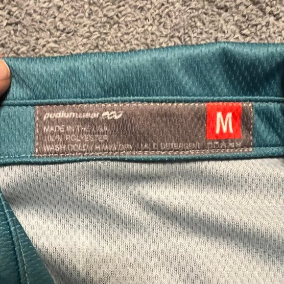 Podiumwear Shirt Adult Medium Snap Polo Performance Cycle Colorful - Picture 4 of 5